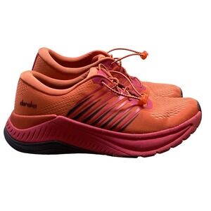Dansko Women Orange Pink Athletic Shoes Lace Up Running Sneakers Size 7.5